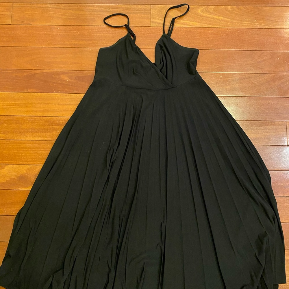 Black flowy sun dress